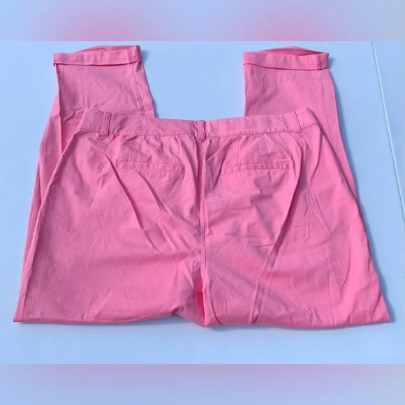 Lane Bryant Pink Straight Leg Pants - Picture 3 of 3